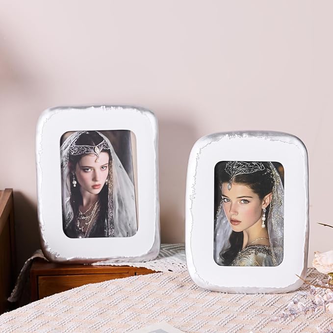 5x7 Picture Frame, Hand-Crafted Resin Picture Frame - Image 4