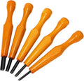 WILLBOND 5 Pcs Linocut Carving Tools Set Triangular Linoleum Various Sizes Wood by WILLBOND