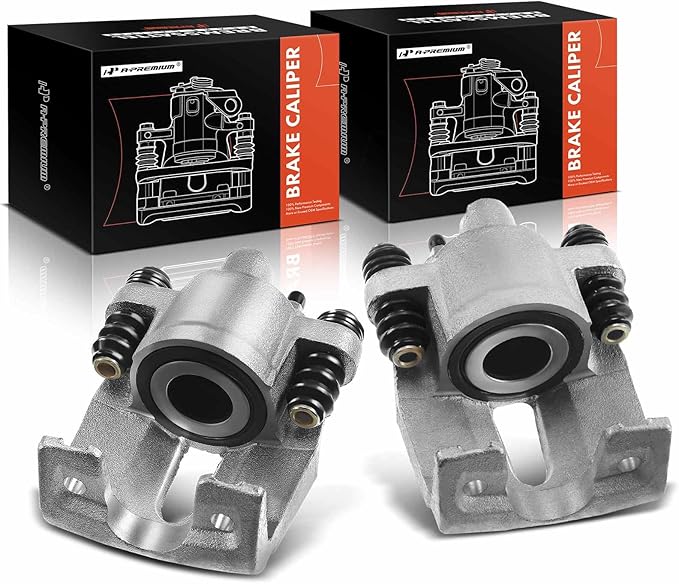 A-Premium Disc Brake Caliper Assembly Without Bracket Compatible with Select Ford and Lincoln Models - For F-150 2004-2011, Lobo 2005-2009, Mark LT 2006-2008 2010-2011 - Rear Driver and Passenger Side