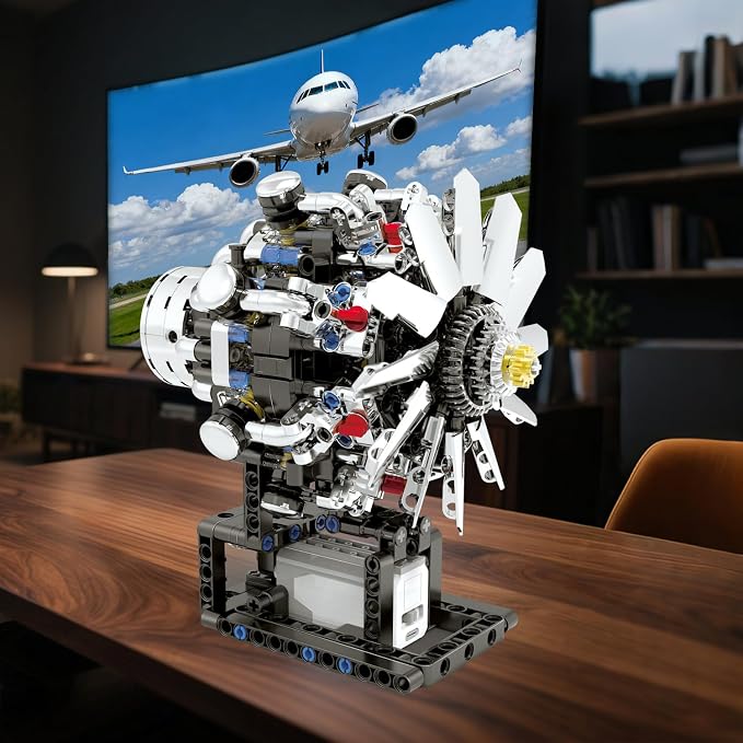 Turbojet Engine Building Set, Aircraft Engine Model kit that Run, Build Your - Image 9