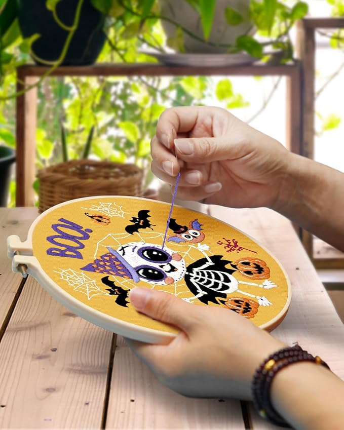 TINDTOP Halloween Embroidery Kit - Image 5