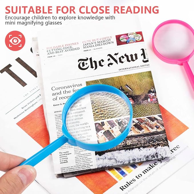 SenseYo 30 PCS Mini Magnifying Glass - Image 4