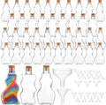 Mumufy 60 Pcs Plastic Sand Art Bottles by Mumufy