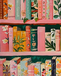 Bookshelf Cross Stitch Kits, Embroidery Starter Kit by Unknown