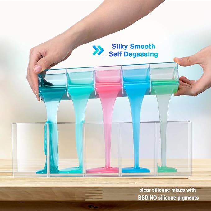 BBDINO Silicone Mold Making Kit, Liquid Silicone - Image 6