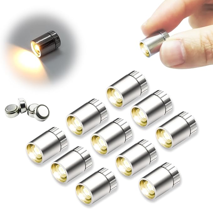 SUZEYAR 10 pcs Miniature Led Lights, Tiny Lights by Suzeyar