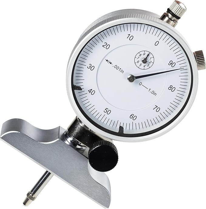 HFS(R) Dial Depth Gage Set - 0-22" Range with Interchangeable Rods