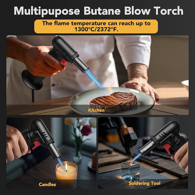 Sondiko Butane Torch Lighter - Image 6