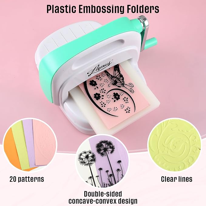 Mumufy 20 Pcs Embossing Folders - Image 3