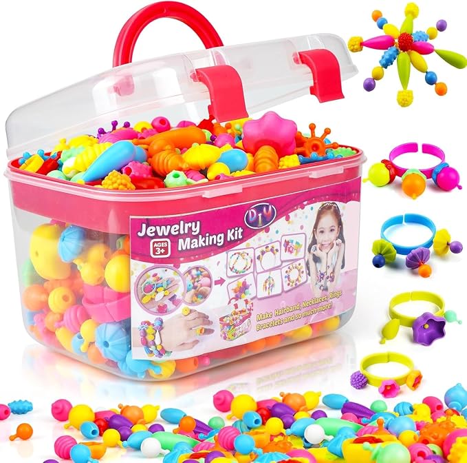 FUNZBO 520+ Snap Pop Beads by FunzBo