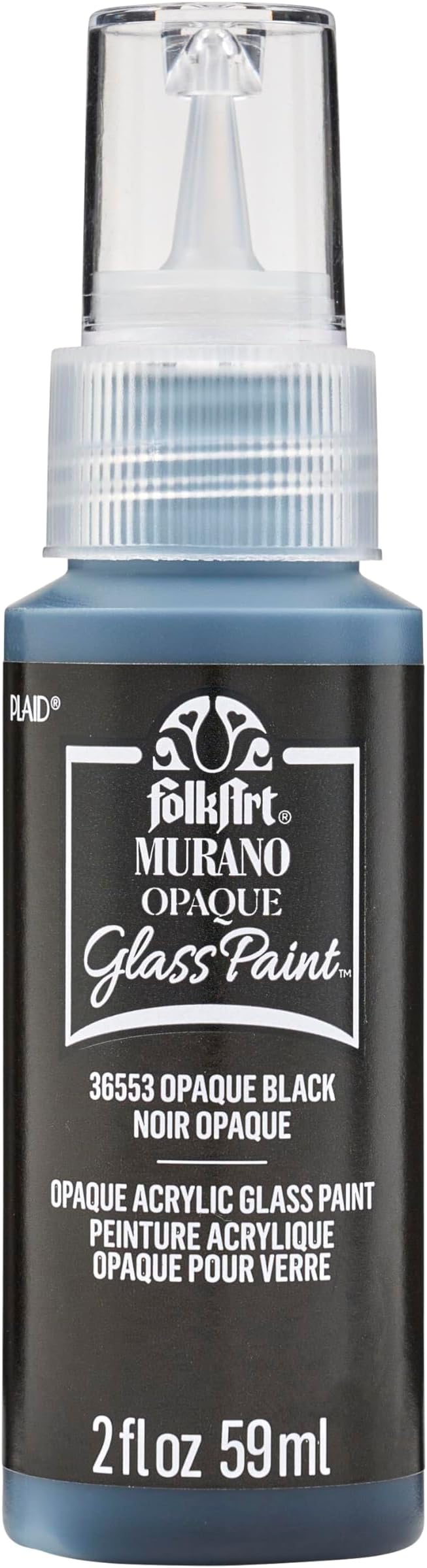 FolkArt Murano Opaque Acrylic Glass Paint, 2 fl oz by FolkArt