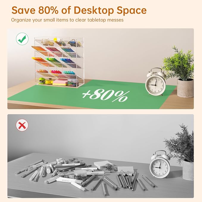 BEYGORM Acrylic Vertical Marker Organizer - Image 2