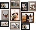 LUCKYLIFE Gallery Wall Frame Set, Picture Frames Collage 10-Pack by LUCKYLIFE