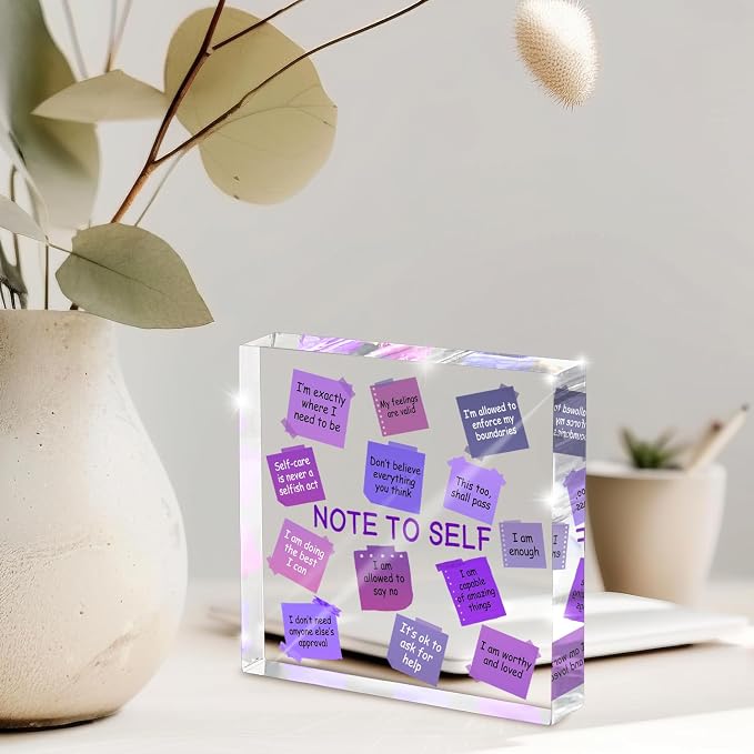 Daily Positive Energy Affirmation Acrylic Standee - Image 6