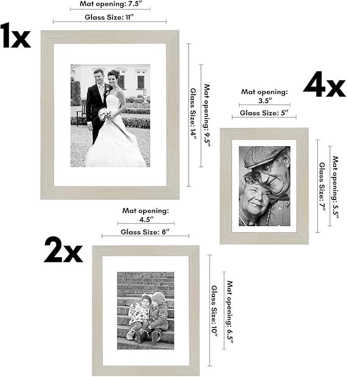 Americanflat Set of 7 Picture Frames - Image 2