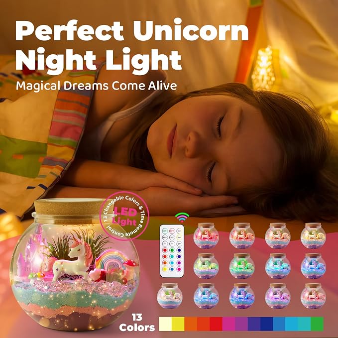 JOYEEMAX Unicorn Light-Up Terrarium Kit - Image 6