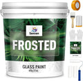 Frosted Glass Paint 21oz Frosted Glass Paint Kit, Waterproof & UV Resistant by Paint