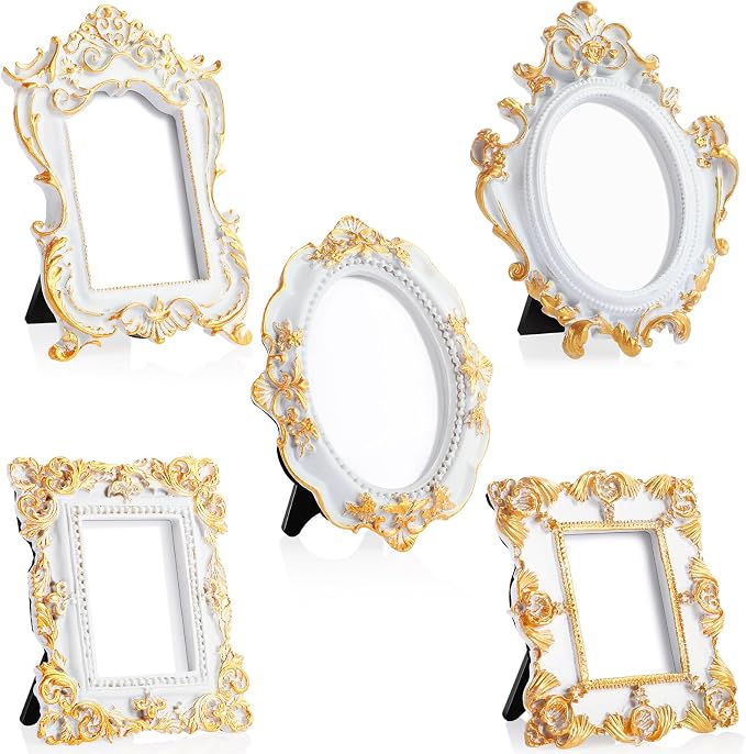 Maitys 5 Pcs Mini Picture Vintage Frames by Maitys