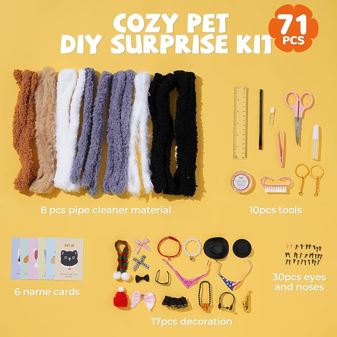 JMMICO 71 PCS Pipe Cleaner Craft Kit - Image 5