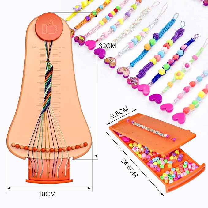 zwzxd Friendship Bracelet Making Kit Toys, Ages - Image 7