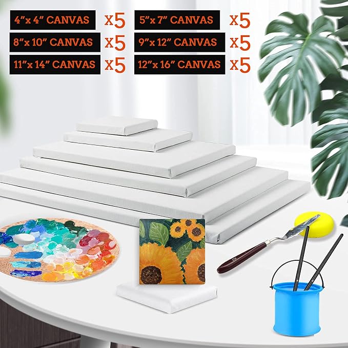 30 Pack Canvases for Painting - Image 4