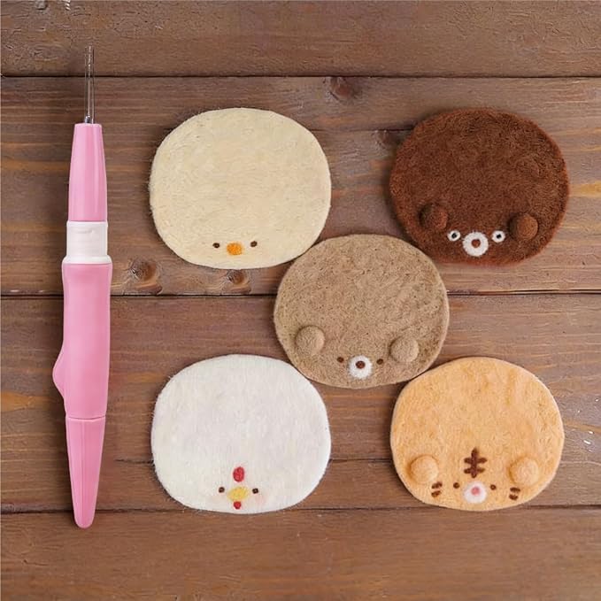 WEICIM Wet Felting Tool/Wooden Wet Felting Tool/Fulling Block, Contains 60 g - Image 5