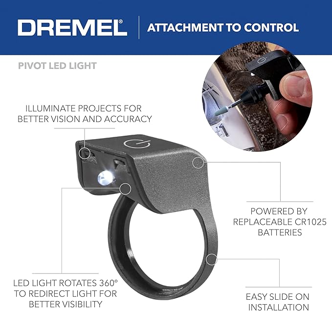 Dremel 4300-9/64 Versatile Rotary Tool Kit with Flex Shaft - 9 Attachments & 64 Accessories - Ideal for Engraving, Etching, Sanding, and Polishing