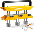 Large Sheet Metal Bend,Three-Station Edge Roller Bender,0-90° Bending Angle Bending Metal Roofing Materials,Adjustable for Making 5/8" to 4" (16 to 102 MM) Bends in 29 to 22-Gauge Steel