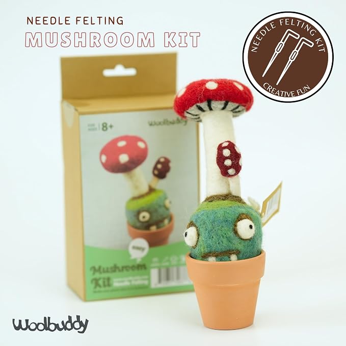 Woolbuddy Needle Felting Starter Kit - Image 3