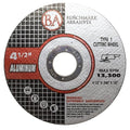 Benchmark Abrasives Grinder Cut Off Wheels 4 1/2 Inch Aluminum Oxide Thin Type 1 Angle Grinder Cutting Disc for Aluminum, Copper - with 7/8" Arbor Hole, Fast Grinder Cutting Wheel - 25 Pack