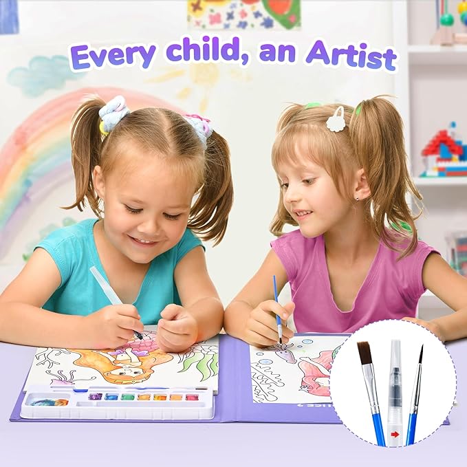 JoyCat Paint with Water Coloring Books - Image 5