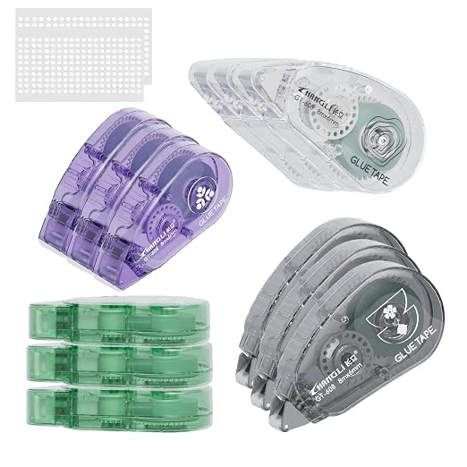 FUNSKY 12 Pack Double Sided Tape Roller by Unknown