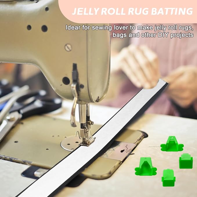Jelly Roll Batting 2 1/2 Inch Cotton Polyester Blend Quilt Batting Roll - Image 7