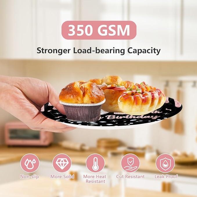 96 Pcs 80th Birthday Decorations - Image 5