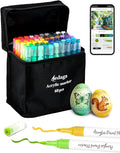 60 Colors Acrylic Paint Markers by YHC