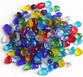 1 Lb Sea Glass for Crafts, 0.2-0.35" Gravel for Aquarium, Fish Tank, Freshwater by KUKUBAGS