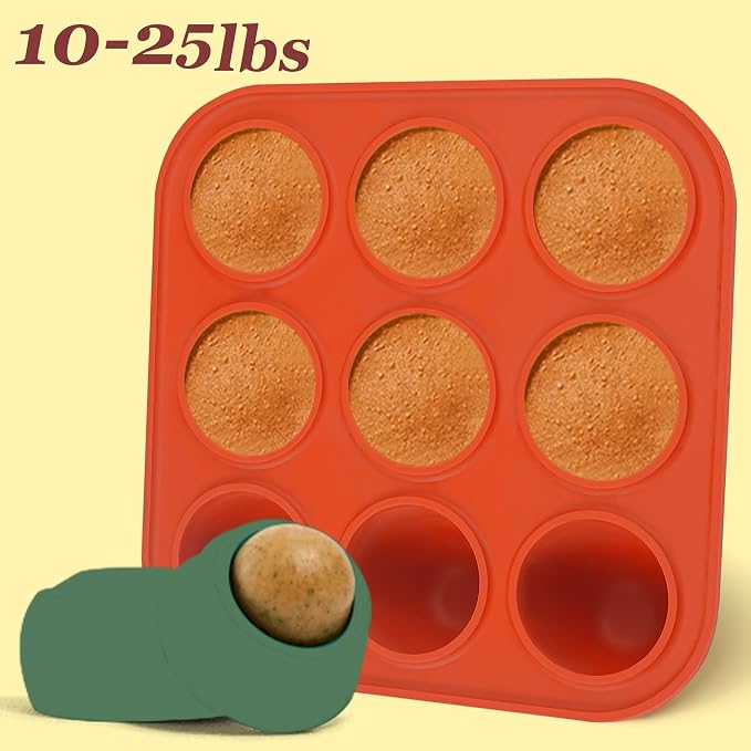 9-Cavity Silicone Frozen Dog Treat Mold - Image 3