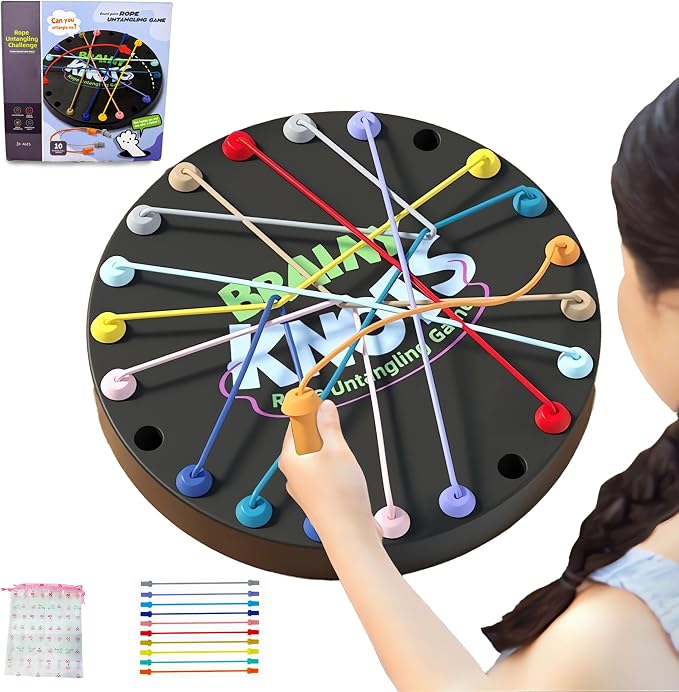 Brainy Knots Rope Untangling Game by LANSKLBD