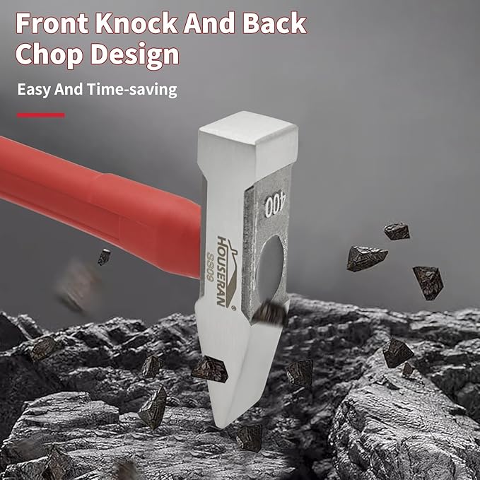 Engineer Hammer, Sheet Metal Hammer 400g, Cross Peen Hammer With Non-slip Rubber Grip For Construction, Gardening, Home Improvement