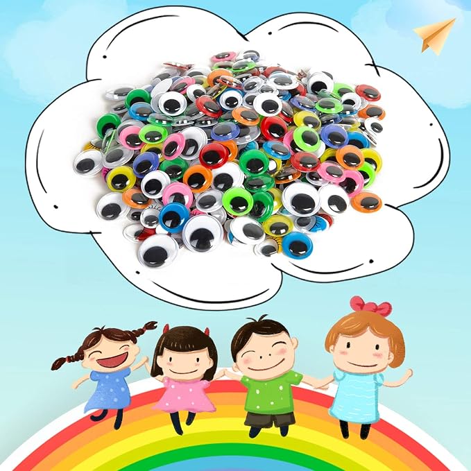 1680pcs Googly Wiggle Eyes Self Adhesive, - Image 7