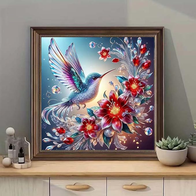 SHICERNHJ Hummingbird Diamond Art Kits - Image 3