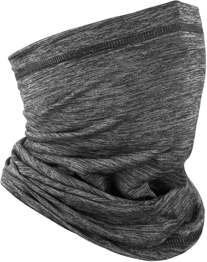 Achiou Cooling Neck Gaiter Face Cover Scarf, UV Protection Mask for Men and Women,Soft Windproof, Hiking Cycling Running