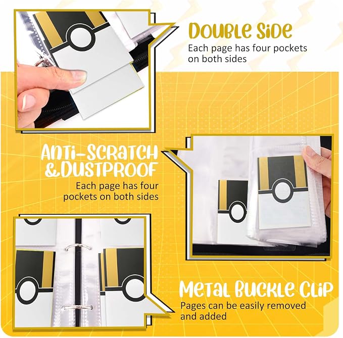 900 - Pockets Trading Card Binder - Image 5