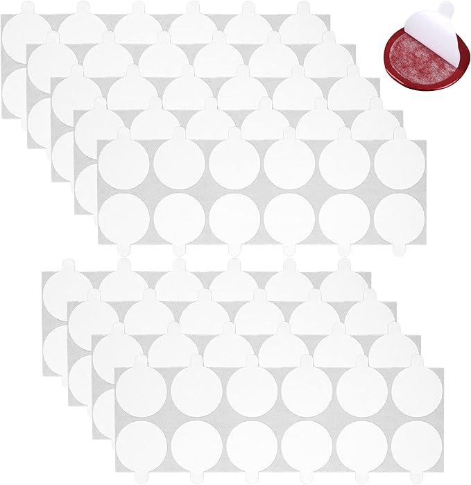 Double Sided Adhesive Dots for Wax Seal, 312 Pieces 1 Inch Stickers Round by LSYGXYZ