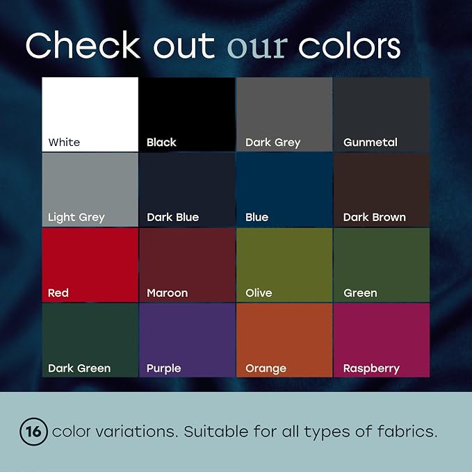Fabricoat Maroon Fabric Upholstery Paint & Dye | 500ml / 17 fl oz | Restore or - Image 3