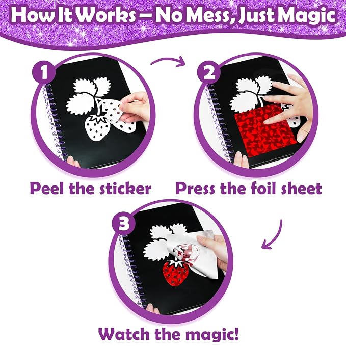 FUNNYB&G Mess-Free Foil Art Craft - Image 4