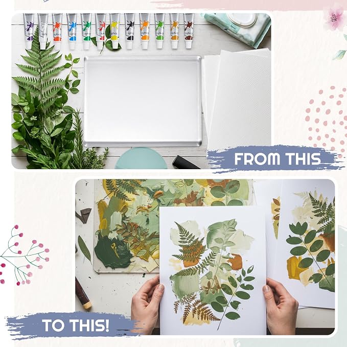 Fuyoooo 5" x 7" Gel Printing Plate Kit - Image 4