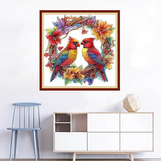 Joyhoor Cross Stitch Kits for Beginners Stamped Cross-Stitch Supplies - Image 2