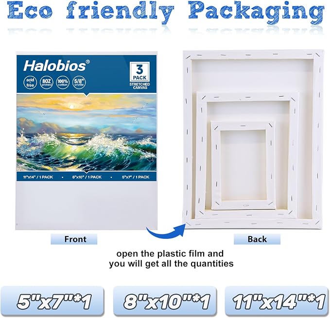 Halobios Stretched Canvases for Painting - Image 2