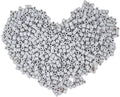 1000 Pcs 5mm Light Silver Melting Fuse Beads by Yowamho